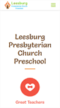 Mobile Screenshot of lpcpreschool.org