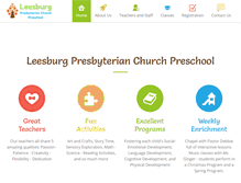 Tablet Screenshot of lpcpreschool.org